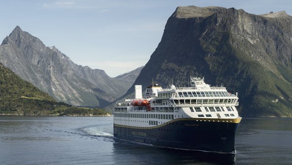 Schiff Havila Hurtigrute Norwegen